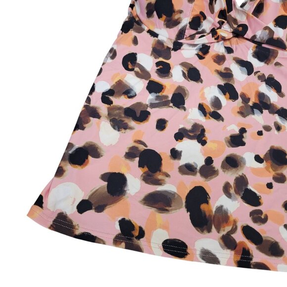 Birdsong Size 38D Bare Necessities Wild One Underwire Wrap Tankini Swim Top - Picture 7 of 11